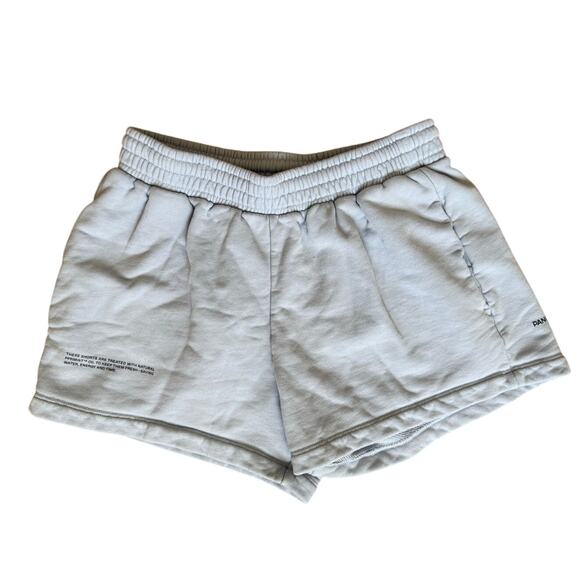 PANGAIA Organic Cotton Shorts in Pale Blue Size Small - Picture 1 of 7
